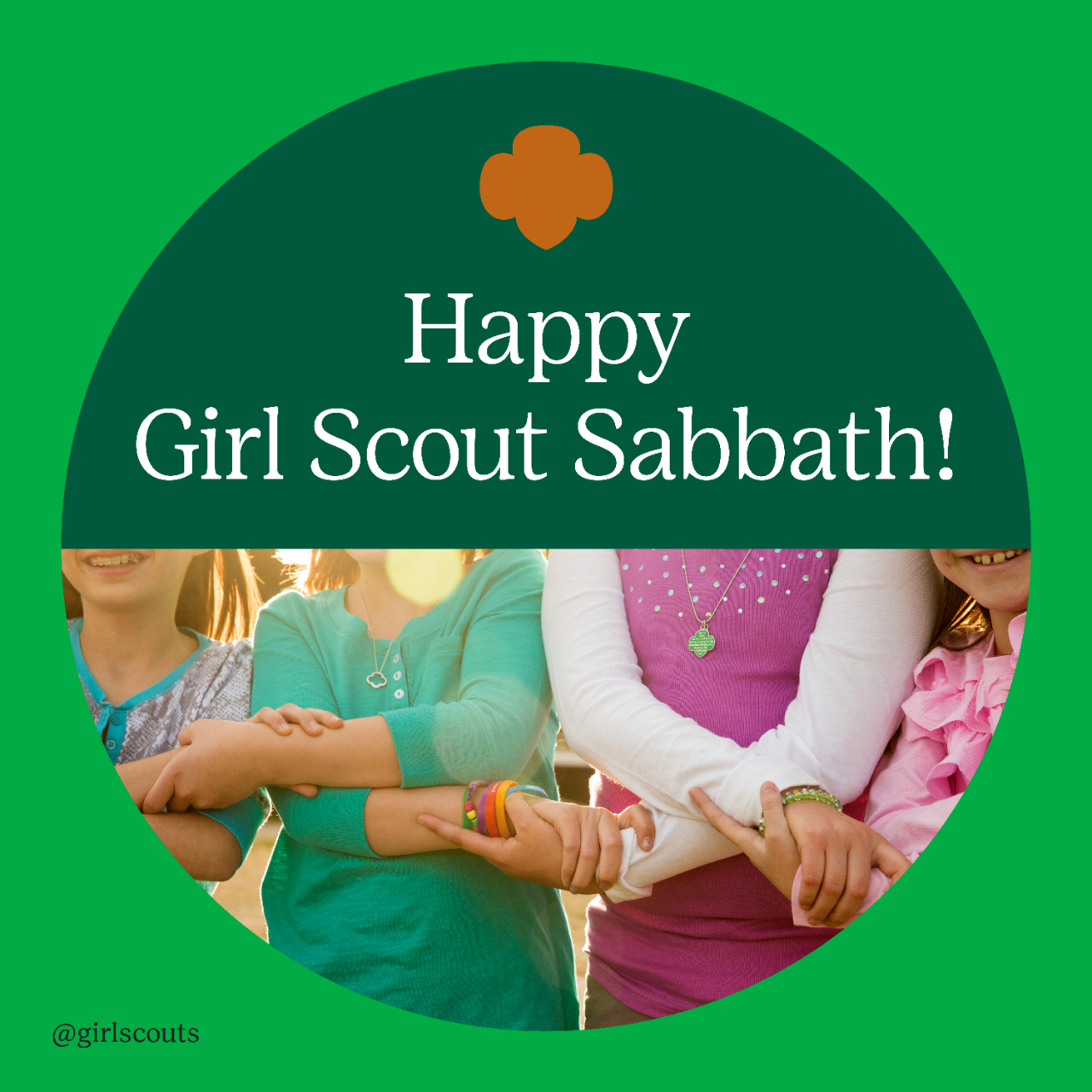 Happy Girl Scout Sabbath!
