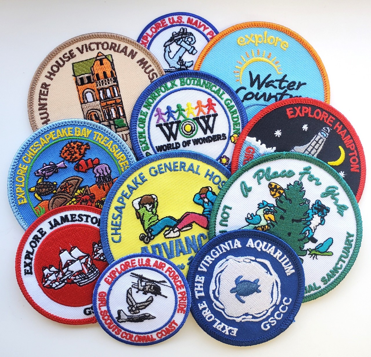 GSCCC fun patches that any girl can earn